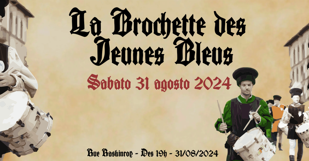 Brochette 2024 – Samedi 31 août 2024 à 19h 🗓 🗺